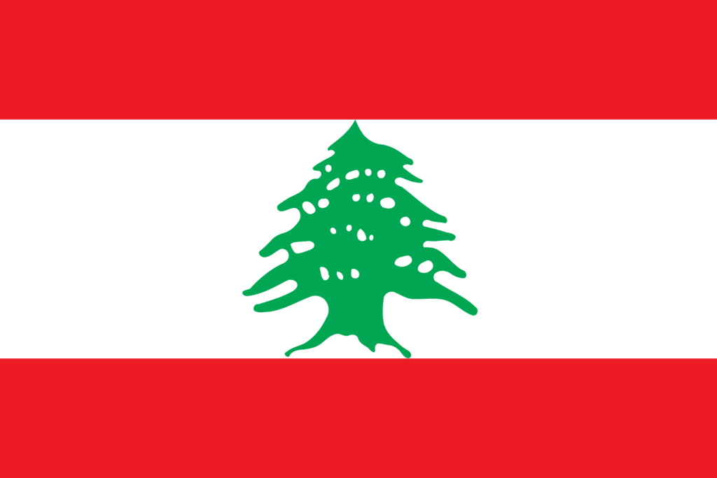 Libanese vlag