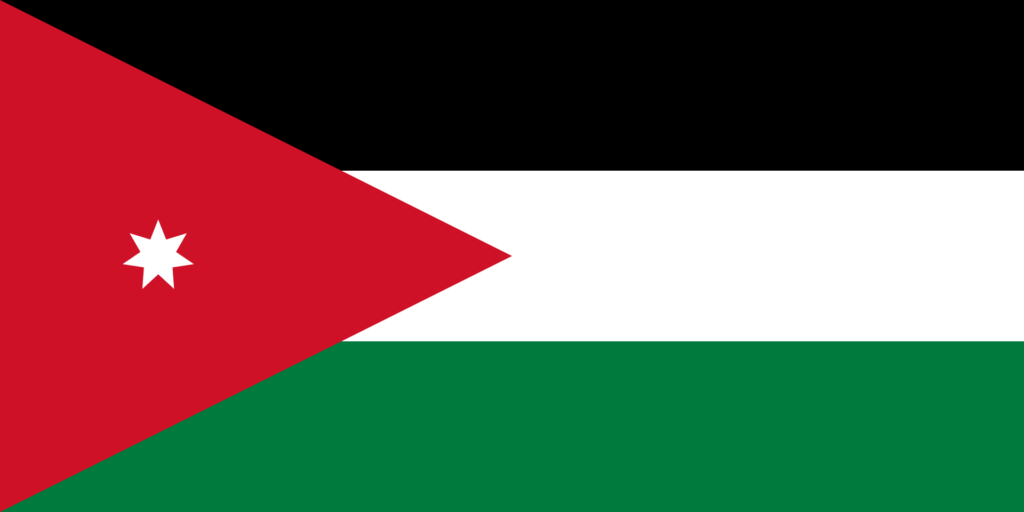 Jordanische vlag