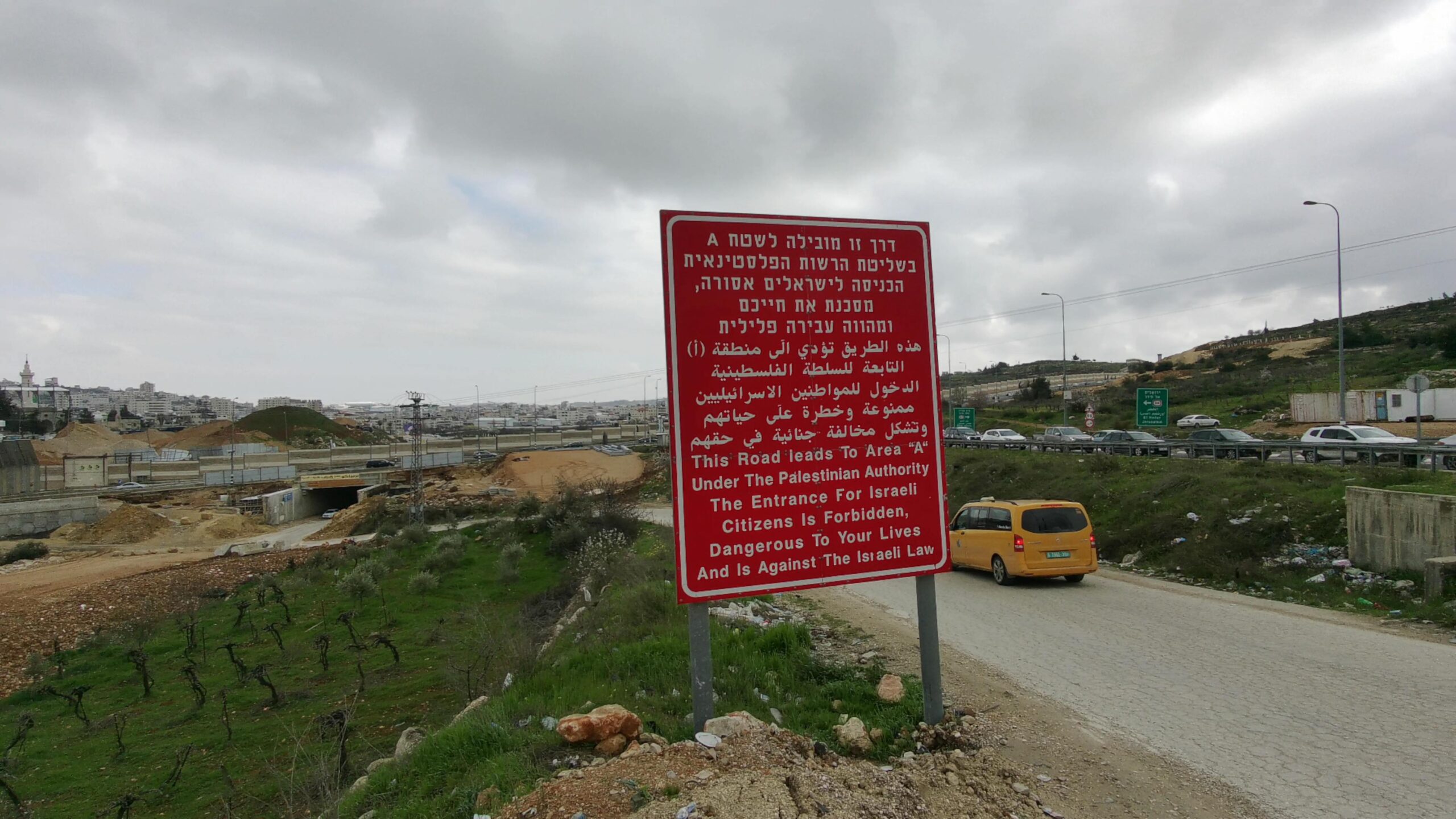 Nederzettingen: zones A, B en C