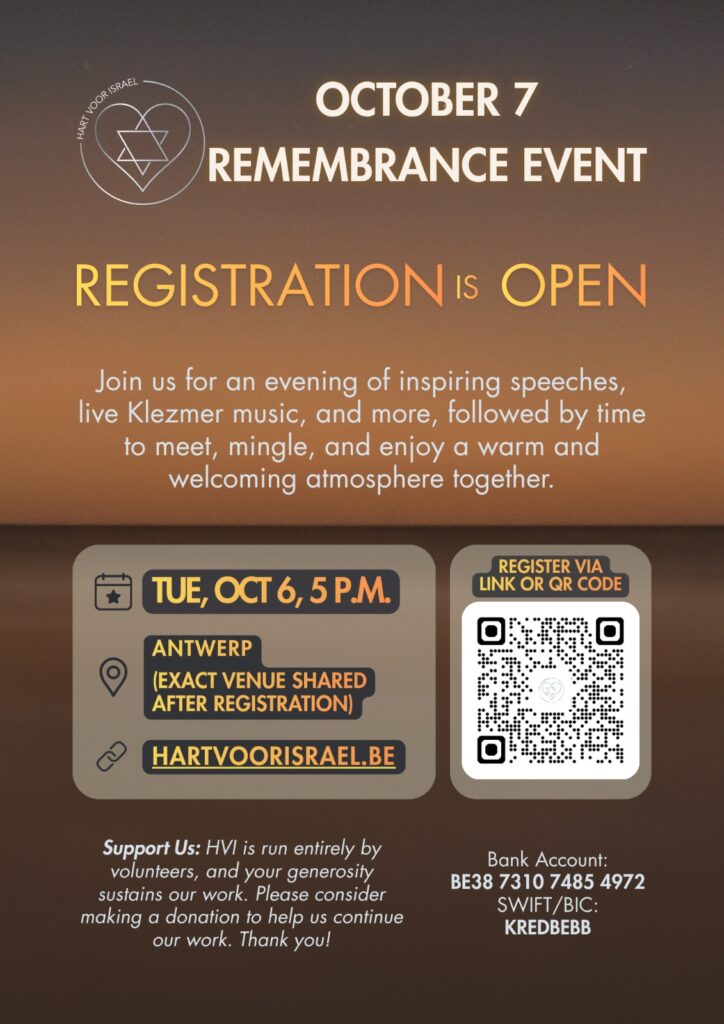 Registratie herdenking 6 oktober 26